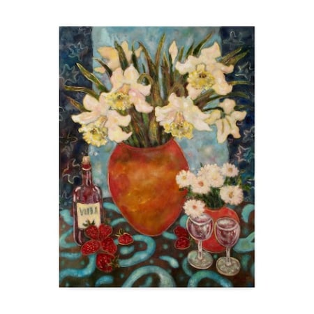 Lorraine Platt 'Daffodils And' Canvas Art,24x32